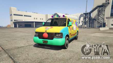 GTA 5 Vapid Clown Van - screenshots, description and specifications of the van.