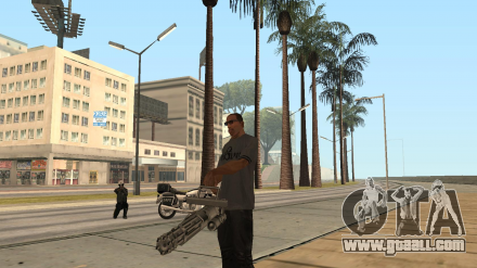 Minigun in GTA San Andreas: where to find