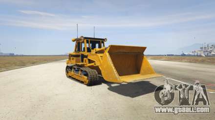 GTA 5 HVY Dozer - screenshots, description and specifications of bulldozer.