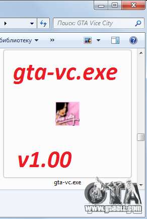 gta-vc.exe v1.00 for GTA Vice City