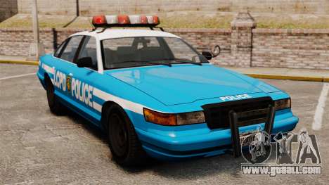 Vapid Police Cruiser ELS for GTA 4