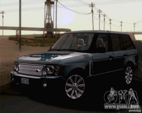 Land Rover Range Rover Supercharged 2008 for GTA San Andreas