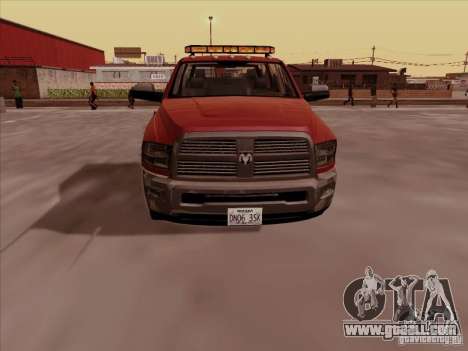 Dodge Ram 3500 TowTruck 2010 for GTA San Andreas