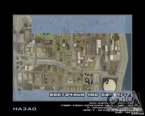 Detailed Map and Radar Mod for GTA San Andreas