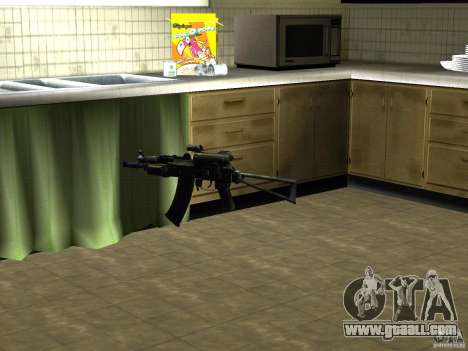 Pak domestic weapons version 2 for GTA San Andreas