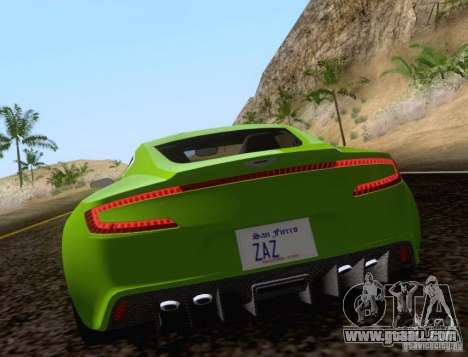 Aston Martin One-77 for GTA San Andreas