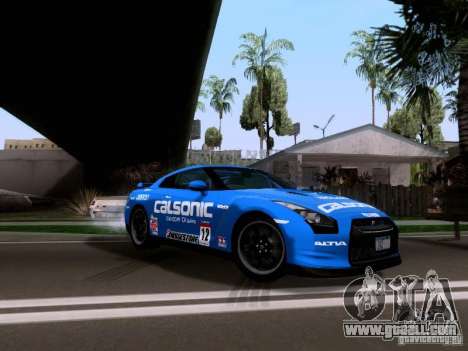 Nissan GTR 2010 Spec-V for GTA San Andreas