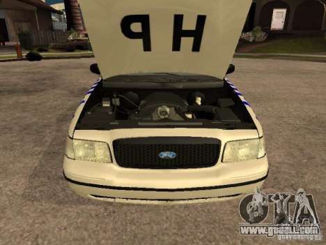Ford Crown Victoria NSW Police for GTA San Andreas