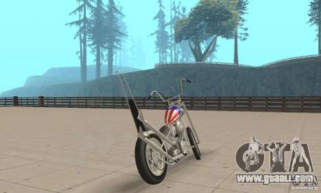 Captain America Chopper for GTA San Andreas