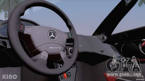 Mercedes-Benz CLK GTR Road Carbon Spoiler for GTA San Andreas