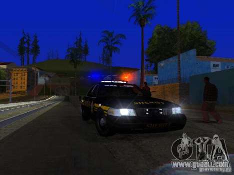Ford Crown Victoria Erie County Sheriffs Office for GTA San Andreas