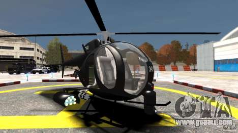 AH-6 LittleBird Helicopter for GTA 4