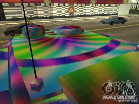 A cheery color tank for GTA San Andreas