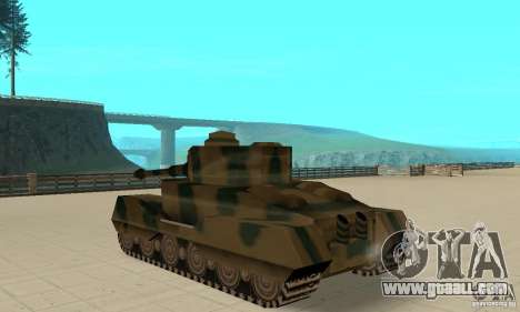 RL-Tiger Tank for GTA San Andreas