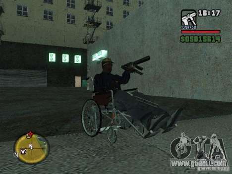 Manual wheelchair for GTA San Andreas