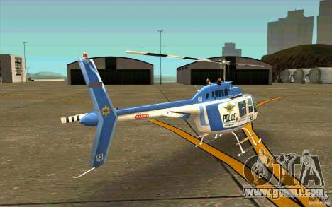 Bell 206 B Police texture1 for GTA San Andreas