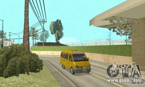 Gaz 2705 Minibus for GTA San Andreas