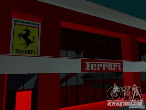 New Ferrari Showroom in San Fierro for GTA San Andreas