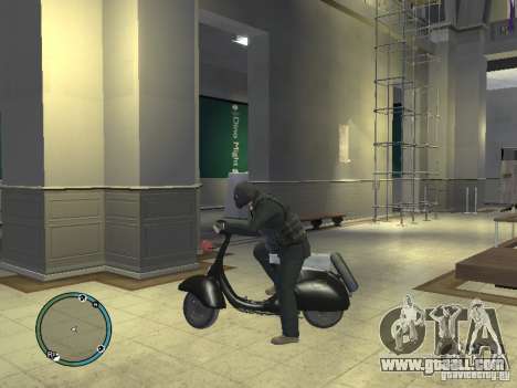 Vyatka motor scooter for GTA 4