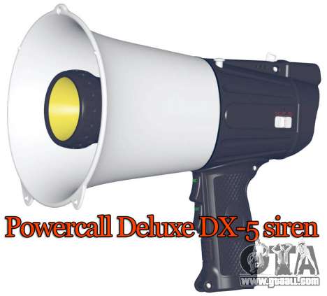 Powercall siren Deluxe DX-5 for GTA 4