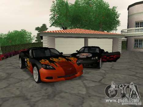 Chevrolet Corvette (C6) for GTA San Andreas