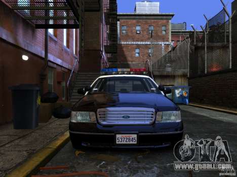 Ford Crown Victoria LAPD v1.1 [ELS] for GTA 4