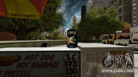 Rockstar energy drink» for GTA 4