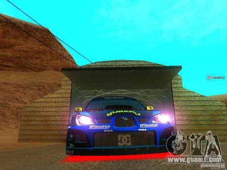 Subaru Impreza Gymkhana Practice for GTA San Andreas