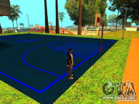 Basketball court for GTA San Andreas