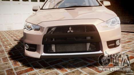 Mitsubishi Lancer Evolution X for GTA 4