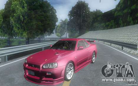 Nissan Skyline GT-R R34 M-spec Nur for GTA San Andreas