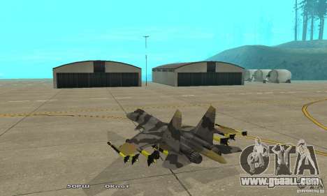 Su-37 Terminator for GTA San Andreas