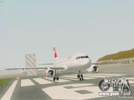 Airbus A319-112 Swiss International Air Lines for GTA San Andreas