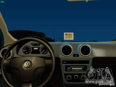 Volkswagen Voyage Comfortline 1.6 2009 for GTA San Andreas