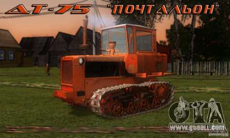 Tractor DT-75 Postman for GTA San Andreas