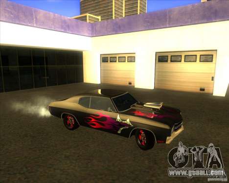 Chevy Chevelle SS Hell 1970 for GTA San Andreas