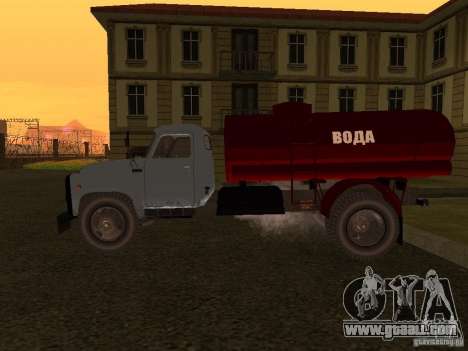 GAZ 53 water carrier for GTA San Andreas