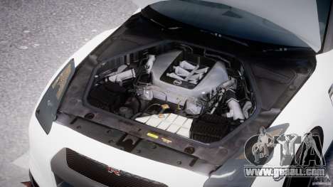 Nissan GTR R35 SpecV v1.0 for GTA 4
