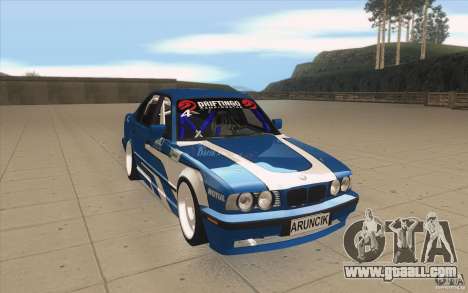 BMW E34 V8 for GTA San Andreas
