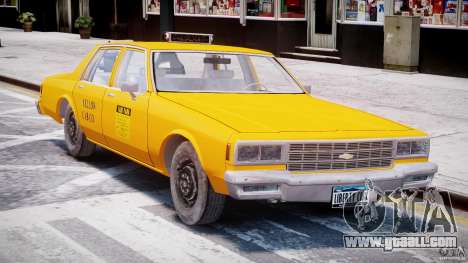 Chevrolet Impala Taxi 1983 [Final] for GTA 4