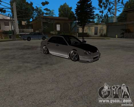 Subaru Impreza (exclusive) for GTA San Andreas