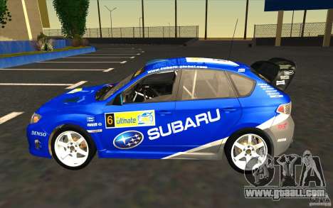 New vinyls to Subaru Impreza WRX STi for GTA San Andreas