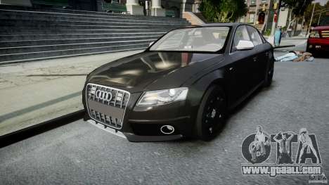 Audi S4 Unmarked [ELS] for GTA 4