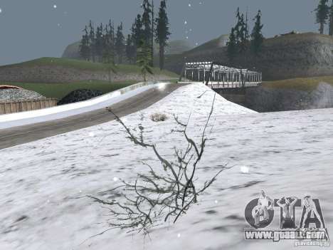 Snow for GTA San Andreas