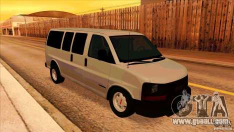 GMC Savanna 2500 for GTA San Andreas