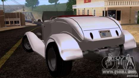 Ford Roadster 1932 for GTA San Andreas
