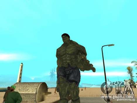 Hulk Skin for GTA San Andreas