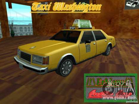 Taxi Washington for GTA San Andreas
