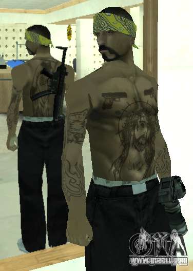 Vagos Gang Skins for GTA San Andreas