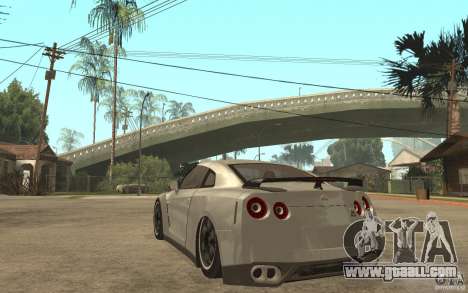 Nissan GTR SpecV 2010 for GTA San Andreas